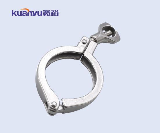 卫生级卡箍-卫生级拷贝林-304球速手机在线管道配件厂家配图