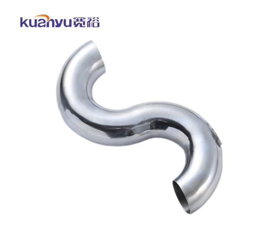 球速手机在线卫生级焊接S型弯头配图