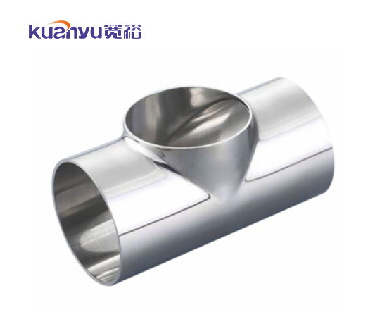 球速手机在线卫生级焊接平口三通配图