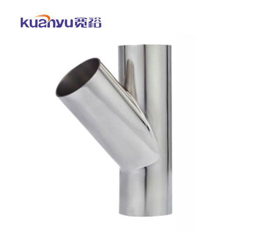 球速手机在线卫生级焊接斜三通配图