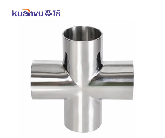 球速手机在线卫生级焊接等径四通配图