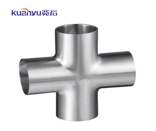 球速手机在线卫生级焊接异径四通配图