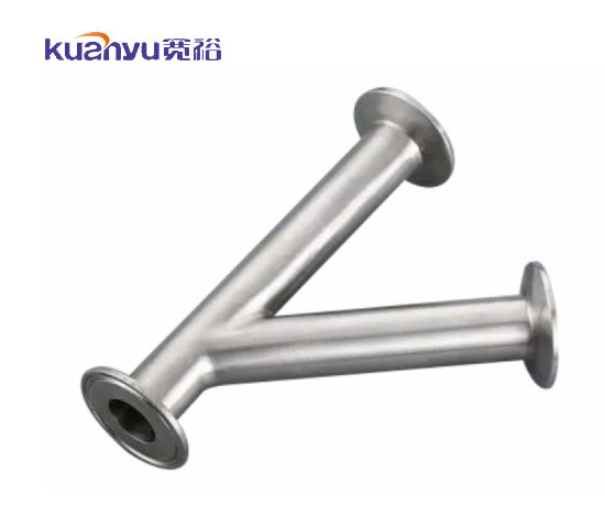 球速手机在线卫生级快接斜三通配图