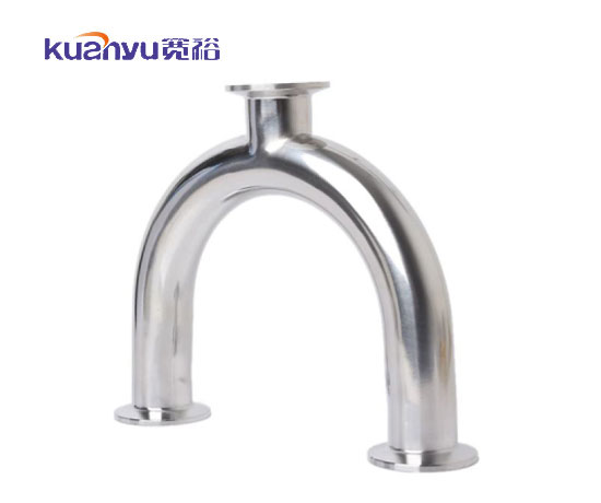 球速手机在线卫生级快接U型三通配图