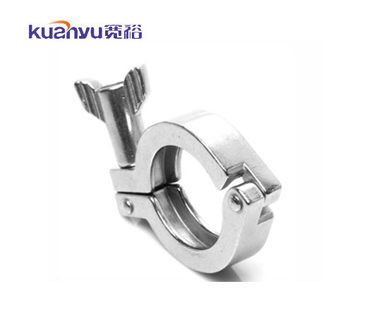 球速手机在线卫生级单销对叠卡箍配图