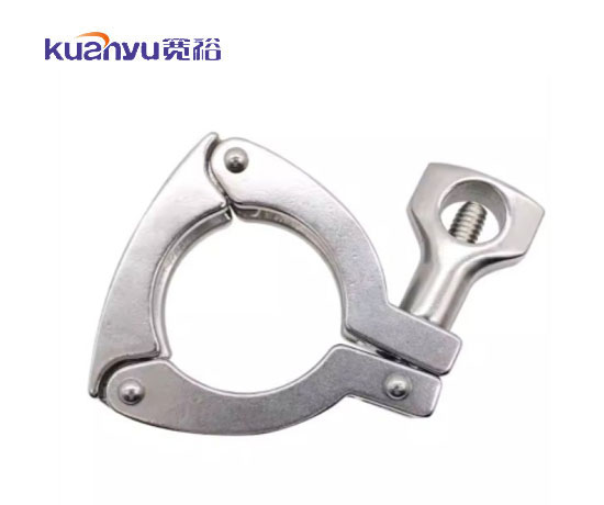 球速手机在线卫生级三节卡箍配图